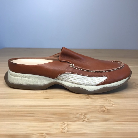 Predictions Leather Collection Soft Leather Clogs Women’s sz 8.5 Comfort Shoes - Picture 5 of 9